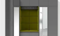 Cuier Hol Max 39, Grafit/Verde - Trinity 12