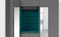 Cuier Hol Max 39, Grafit/Verde - Trinity 29