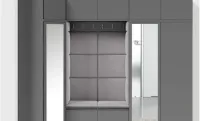 Cuier Hol Max 39, Grafit/Gri - Trinity 32