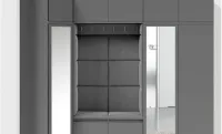 Cuier Hol Max 39, Grafit/Gri - Trinity 33