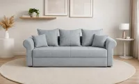Canapea Extensibilă Elsa Bonell Mini, Gri albastrui