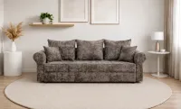 Canapea Extensibilă Elsa Memory Mini, Maro