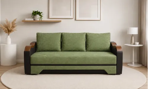 Canapea Extensibilă Bianca Memory, Verde