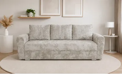 Canapea Extensibilă Lacrima Bonell Mini, Maro Deschis