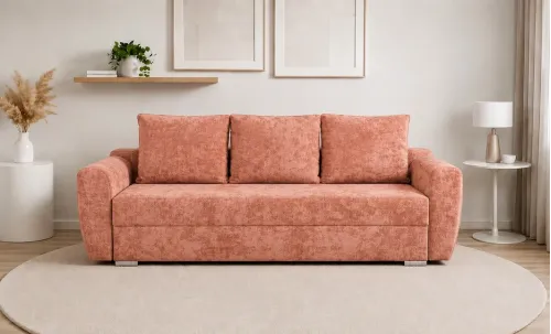 Canapea Extensibilă Lacrima Bonell Mini, Cărămiziu