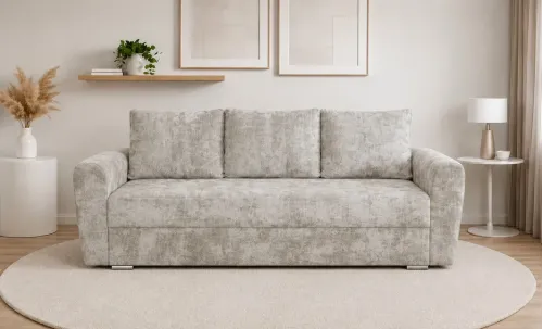 Canapea Extensibilă Lacrima Memory Mini, Maro Deschis