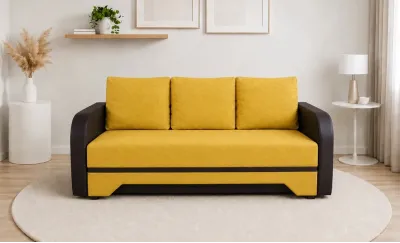 Canapea Extensibilă Corina Bonell Mini, Mustar