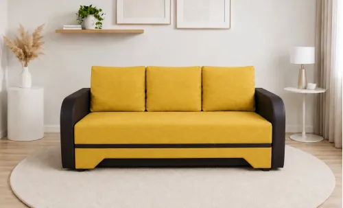 Canapea Extensibilă Corina Bonell Max, Mustar
