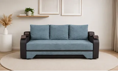 Canapea Extensibilă Sally Bonell Mini, Gri antracit