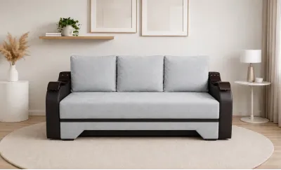 Canapea Extensibilă Sally Bonell Max, Gri albastrui