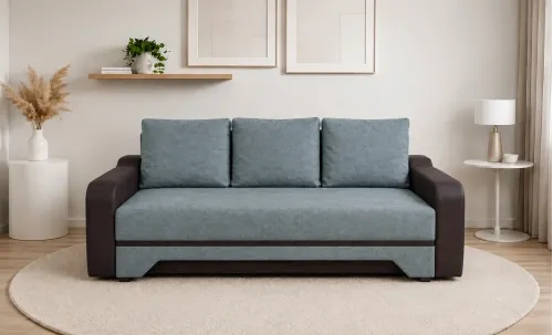 Canapea Extensibilă Royal Bonell Mini, Gri antracit