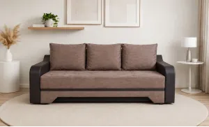 Canapea Extensibilă Royal Bonell Mini, Maro închis