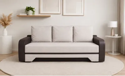 Canapea Extensibilă Royal Bonell Mini, Crem deschis