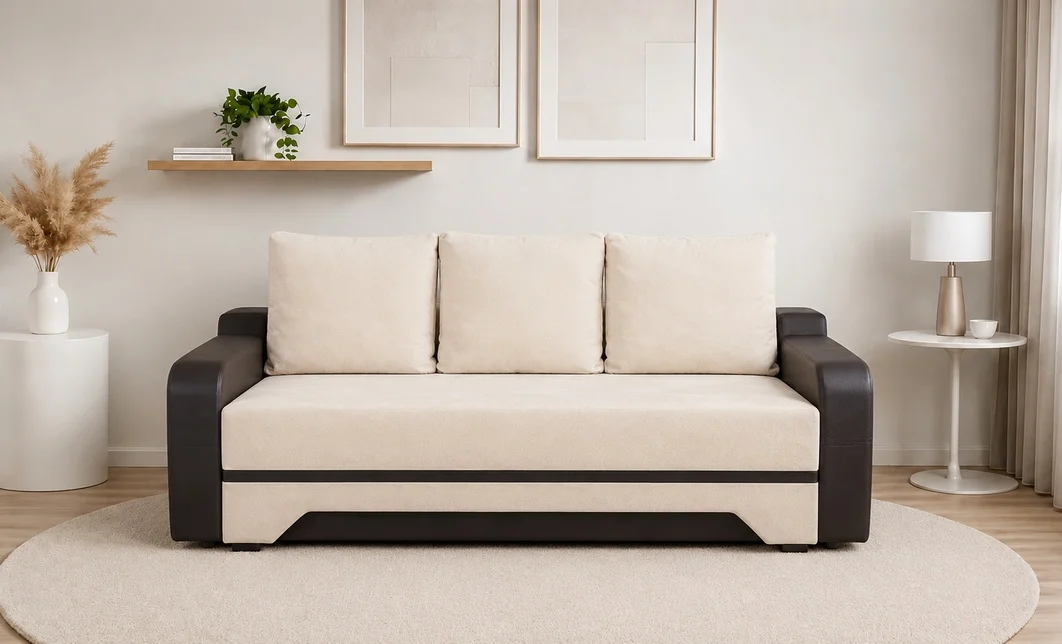 Canapea Extensibilă Royal Bonell Max, Bej deschis