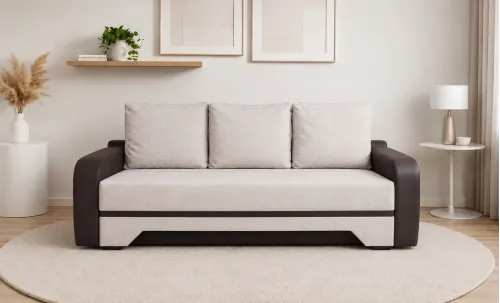 Canapea Extensibilă Royal Bonell Max, Crem deschis
