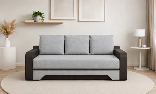 Canapea Extensibilă Royal Memory Mini, Gri albastrui
