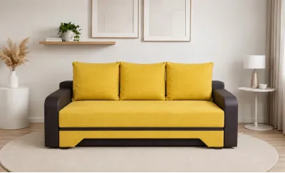 Canapea Extensibilă Royal Memory Mini, Muștar