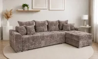 Colțar Extensibil Barcelona XXL Memory Maro - Kim 4