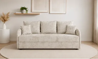 Canapea Extensibilă Adelina Bonell Mini, Maro Deschis