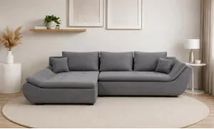 Colțar Extensibil Relax Gri Deschis - Vega 33 Stânga