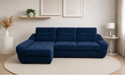 Colțar Extensibil Space Albastru Închis - Vega 39 Stânga
