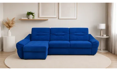 Colțar Extensibil Space Albastru - Vega 38 Stanga