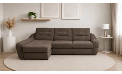 Colțar Extensibil Space Maro - Vega 36 Stânga