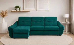 Colțar Extensibil Space Verde Închis - Vega 27 Stânga