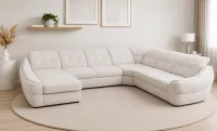 Colțar Extensibil Space XXL Bej - Vega 03 Stânga