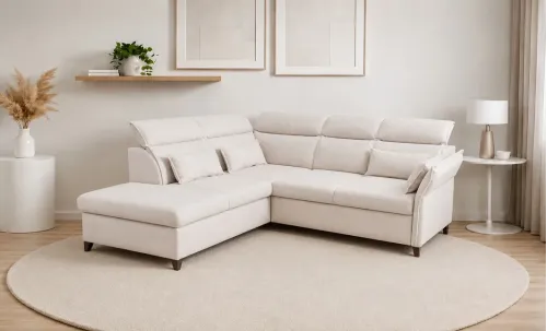 Colțar Extensibil Barry Bej - Vega 03 Stânga