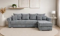 Colțar Extensibil Elsa XXL Bonell Gri - Kim 15 Interschimbabil