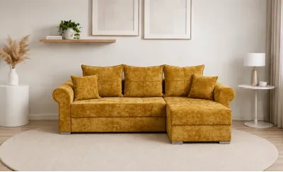 Coltar Extensibil Elsa XXS Bonell Mustar - Kim 05 Interschimbabil