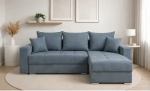 Colțar Extensibil Claudia XXS Bonell Albastru - Lemon 56 Interschimbabil