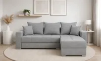 Colțar Extensibil Claudia XXS Memory Gri  - Lemon 12 Interschimbabil