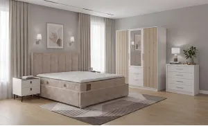 Amenajare Dormitor "Smart White Minimalist"