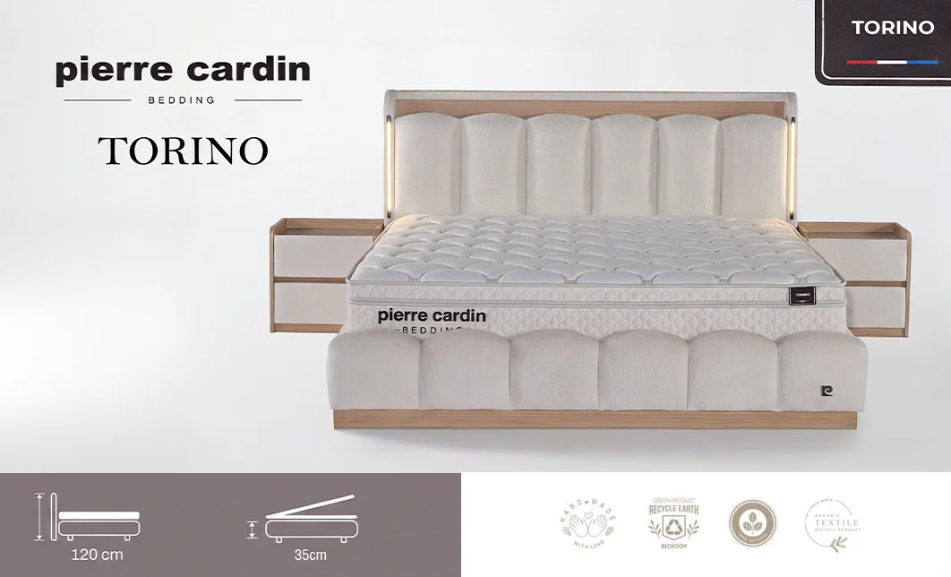  Pierre Cardin - Pat Tapițat Torino 180x200