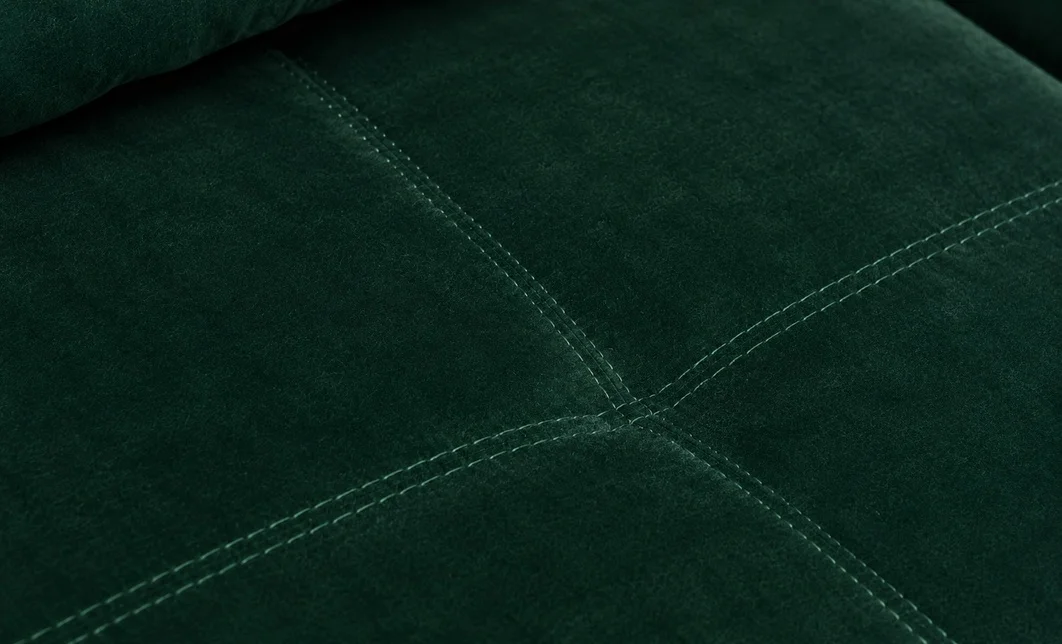 Canapea Extensibilă Confort cu Spumă HR, Verde Smarald 8