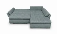 Colțar Extensibil Confort cu Spumă HR, Verde-Albăstrui 2