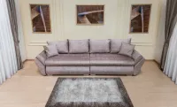 Canapea Extensibilă Confort Paradisso cu Spumă HR, Maro 3