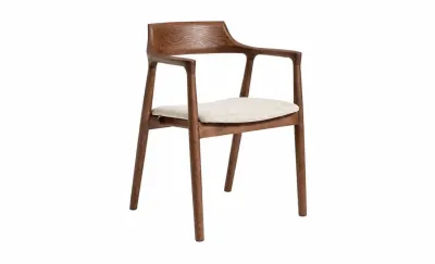 Scaun Living KJC6255 Lemn Bej