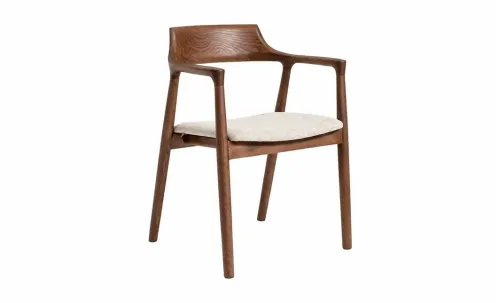 Scaun Living KJC6255 Lemn Bej