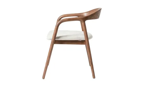 Scaun Living KJC6257 Lemn Bej