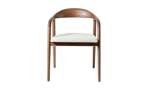 Scaun Living KJC6257 Lemn Bej