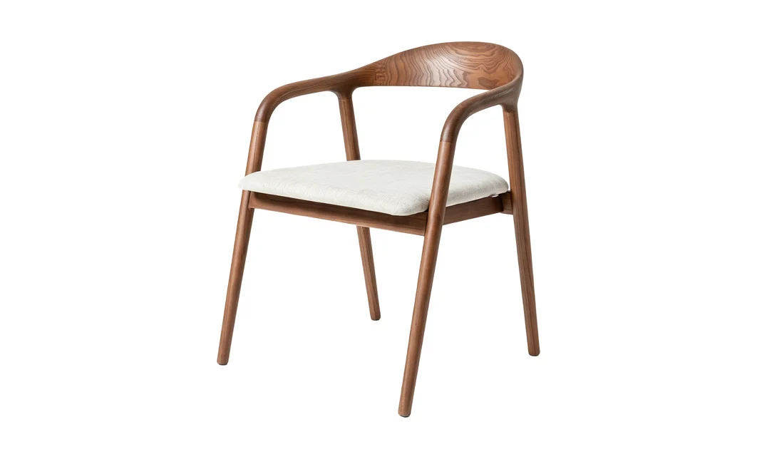 Scaun Living KJC6257 Lemn Bej 6