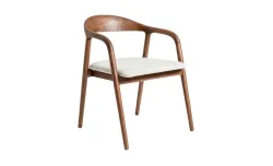 Scaun Living KJC6257 Lemn Bej
