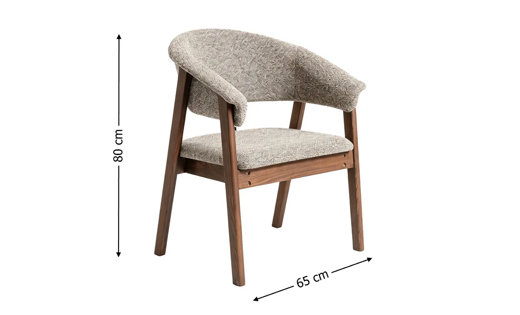 Scaun Living KJC6274 Lemn Bej 3