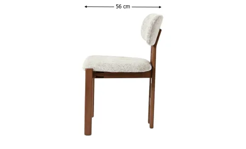 Scaun Living KJC6271 Lemn Bej