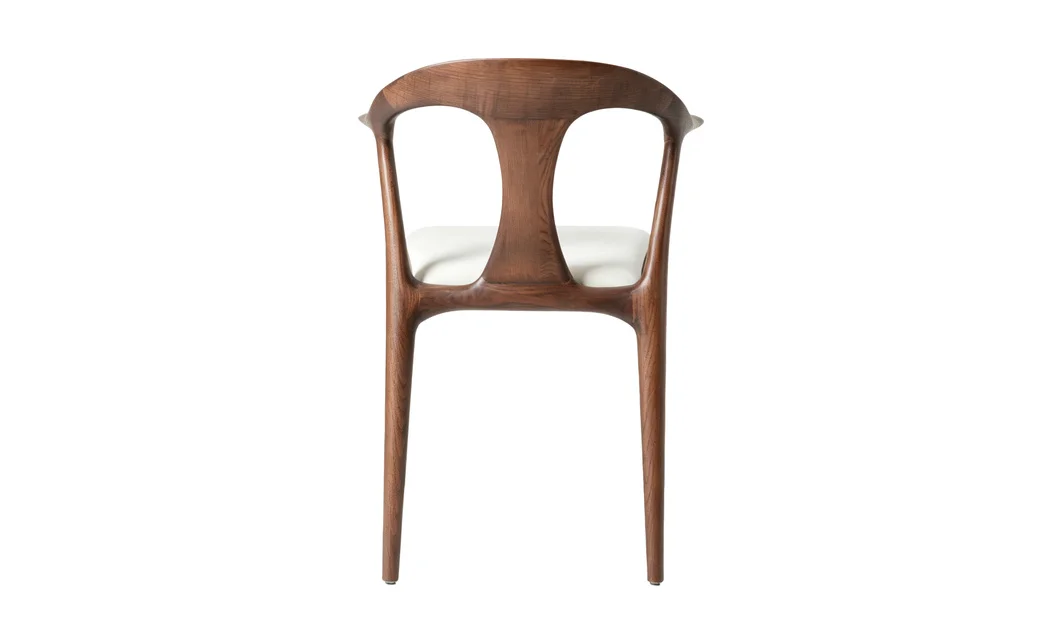 Scaun Living KJC7405 Lemn Alb 7