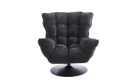 Fotoliu Rotativ KJL6396 Negru 4