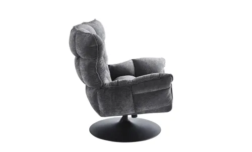 Fotoliu Rotativ KJL6396 Gri